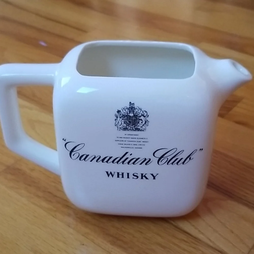 Canadian Club Whiskey Ceramic Pitcher Canada